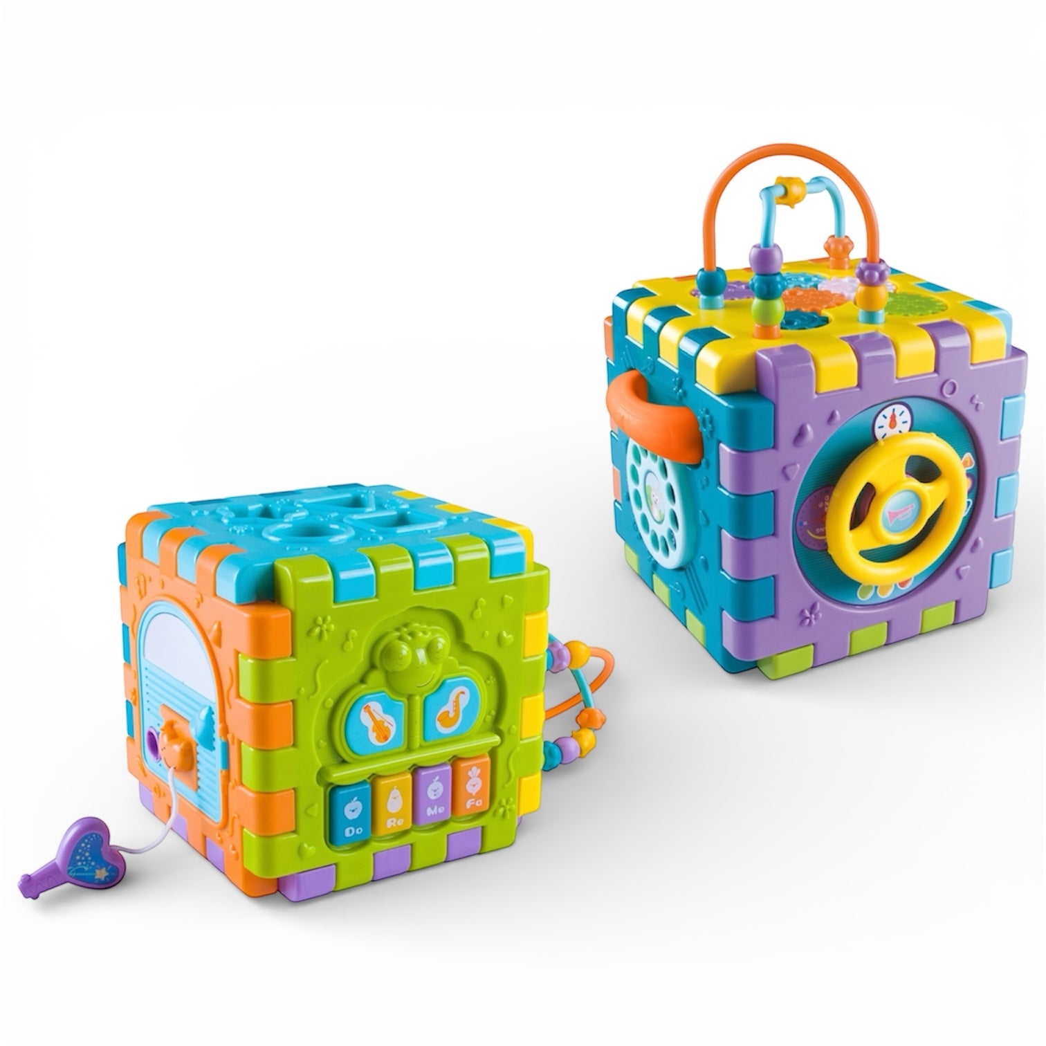 Cubo multifuncional musical