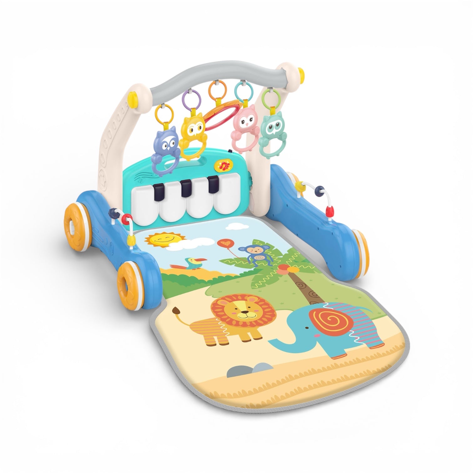 2 en 1: Gimnasio y Caminador