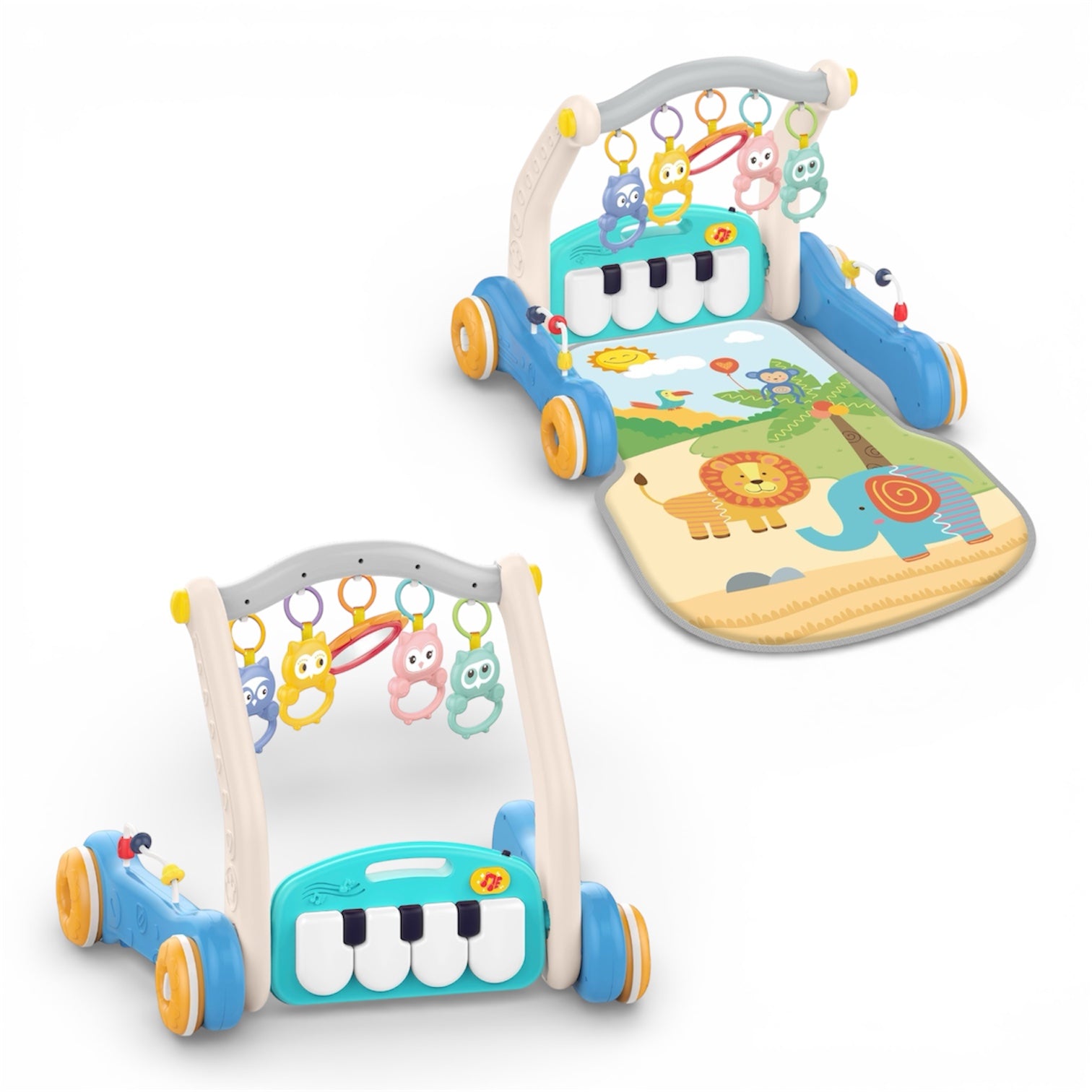 2 en 1: Gimnasio y Caminador