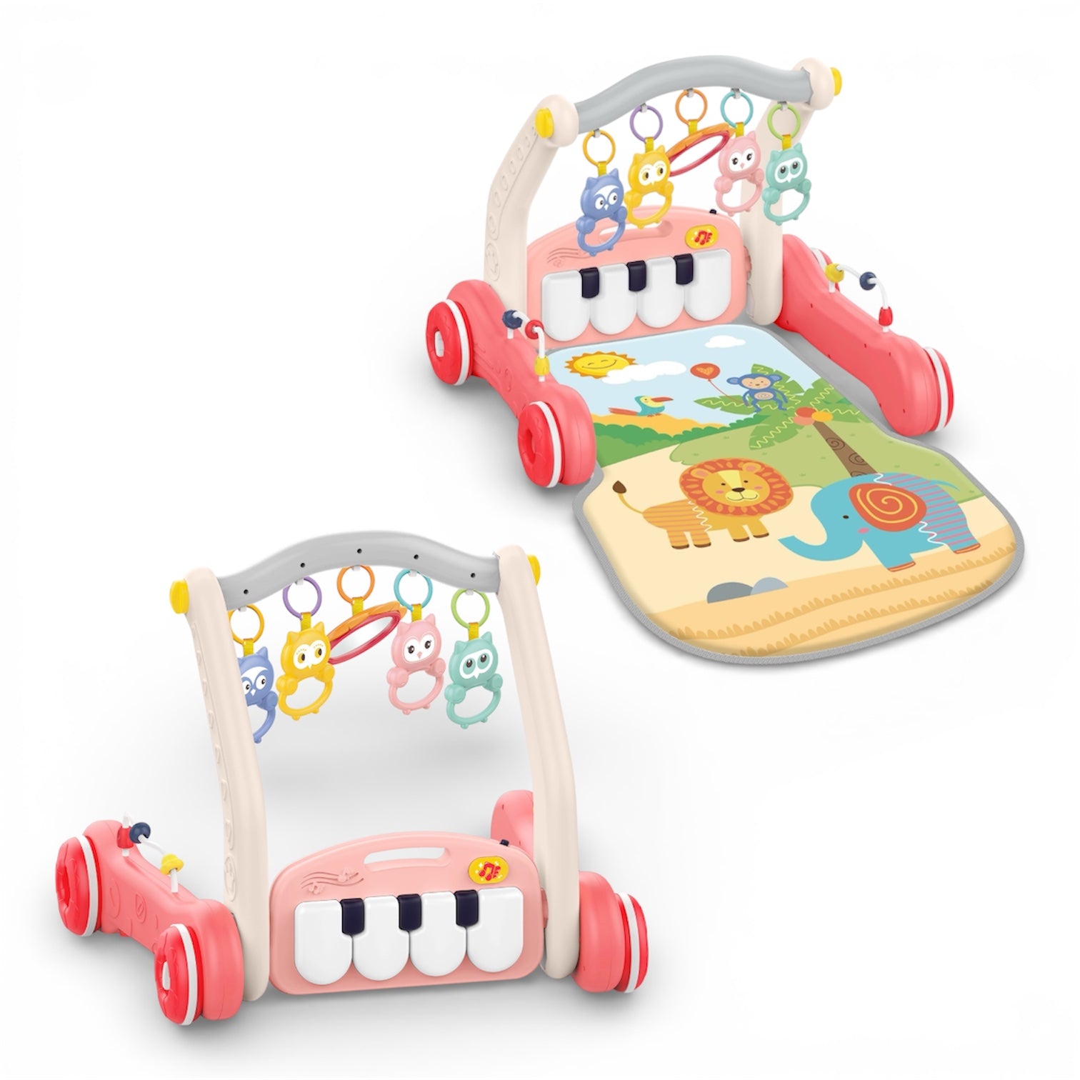 2 en 1: Gimnasio y Caminador